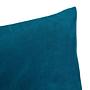 2x Alcatraz Pillowcase Synthetic Fiber Petrol 60 x 60 cm 1