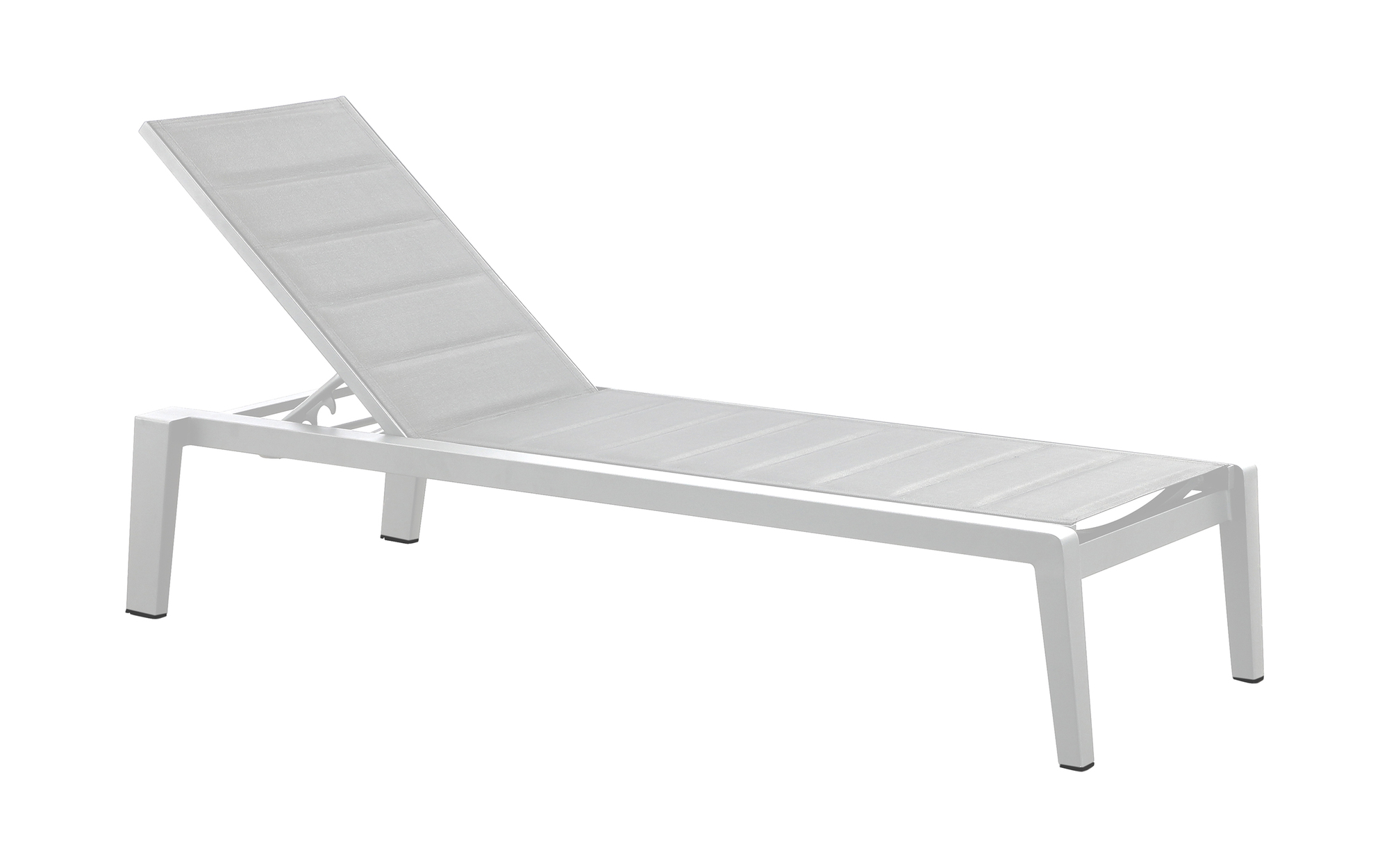 Emoti recliner metal textile white 0