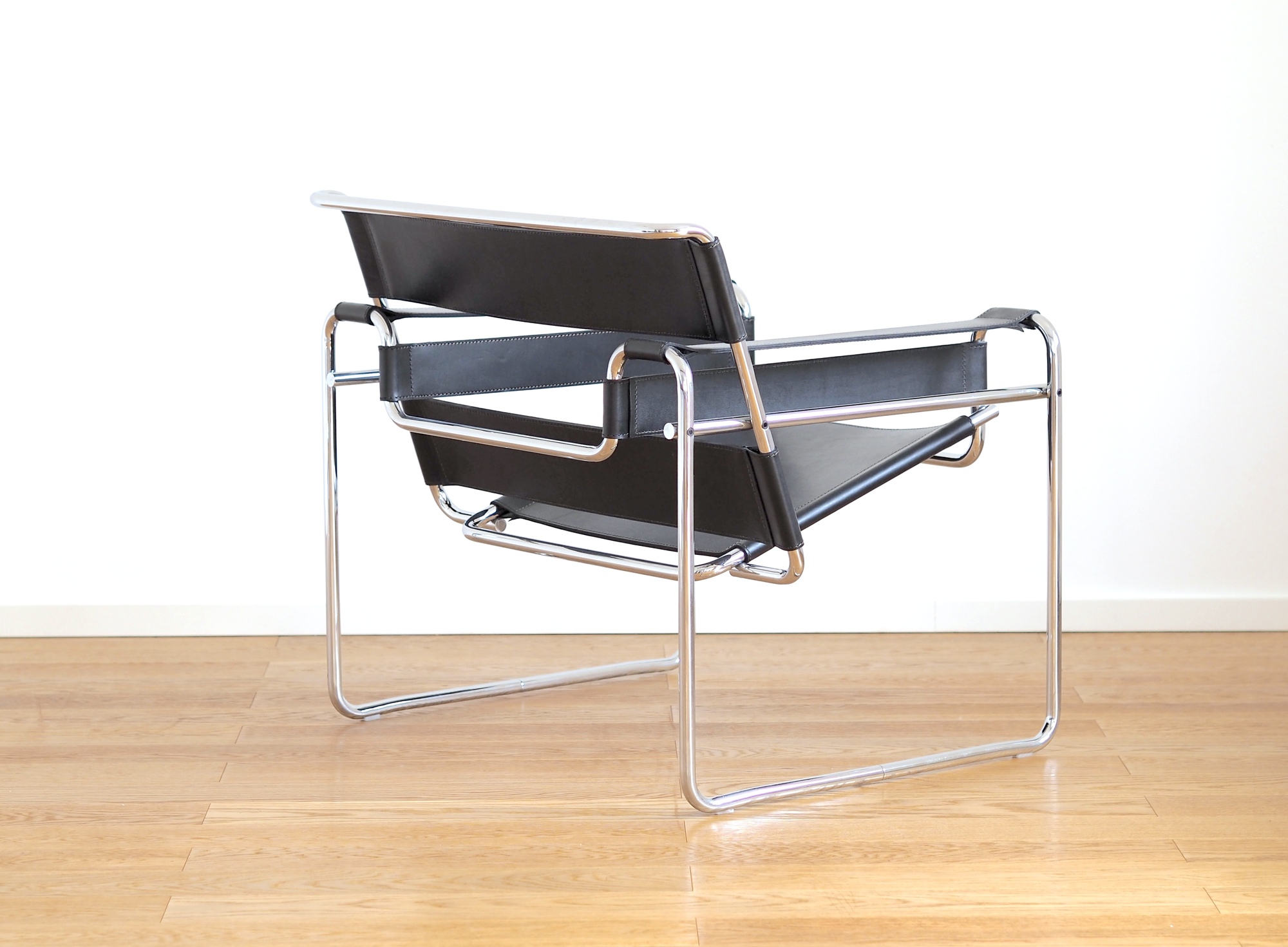 Marcel Breuer Wassily Chair Leder Schwarz 3