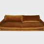 Astha Sofa 3-Sitzer Velours Matt Amber 4