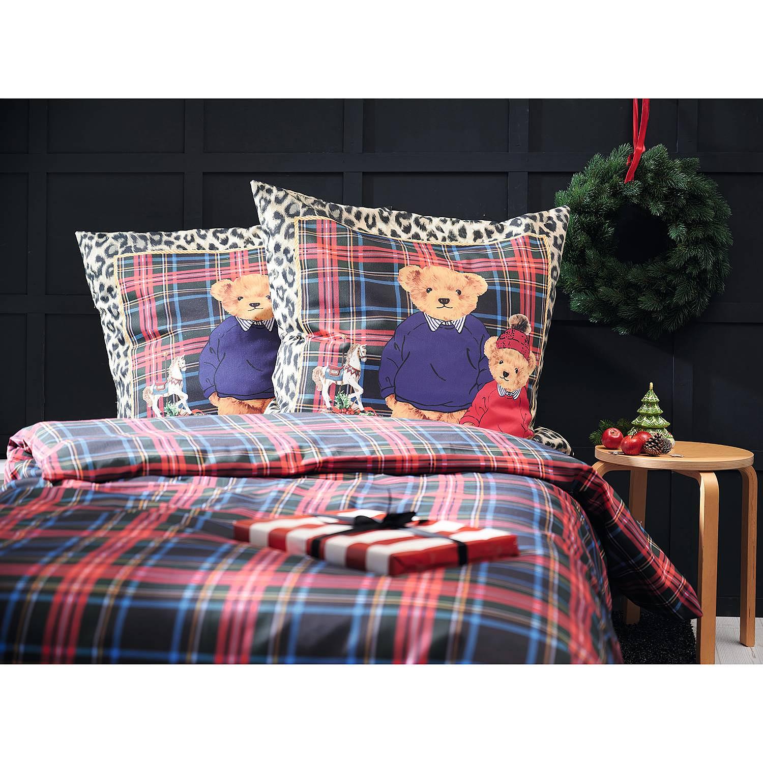 Bettwäsche Tommy GOTS Mako-Satin Mehrfarbig 2