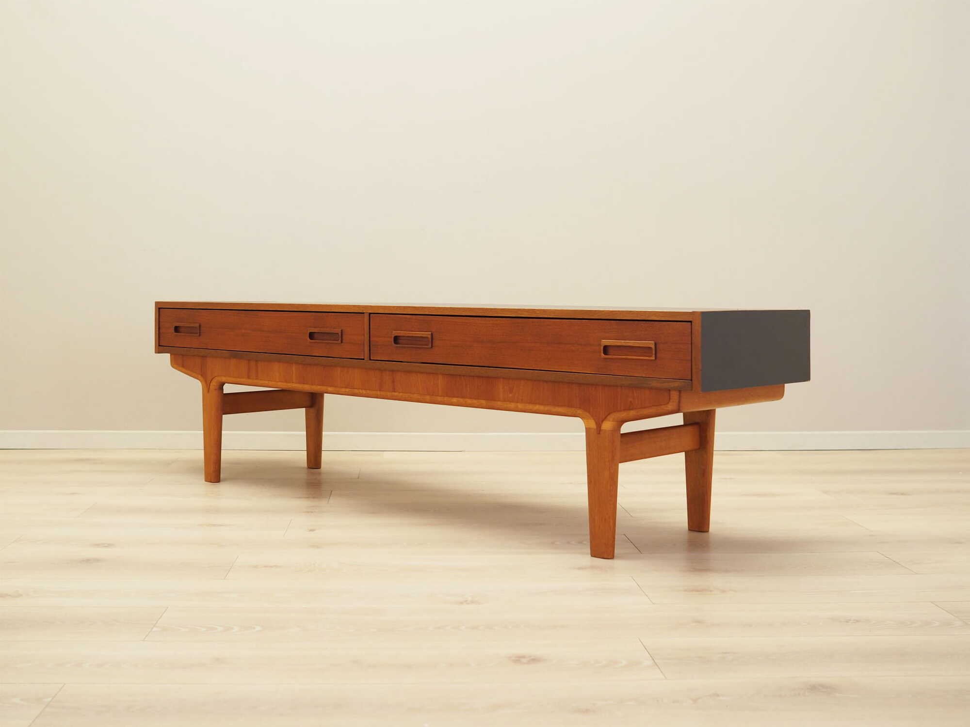 Vintage lowboard teak brown 1960s 3