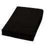Spannbetttuch Domoline Mischgewebe Schwarz 150 x 200 cm 0