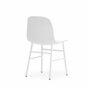 Form Stuhl Mit Metallgestell Weiß 3