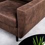 Sofa 3-Seater Chaiselongue Left Right Savannah Brown 6