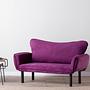 Chatto Schlafsofa 2-Sitzer Violett 1