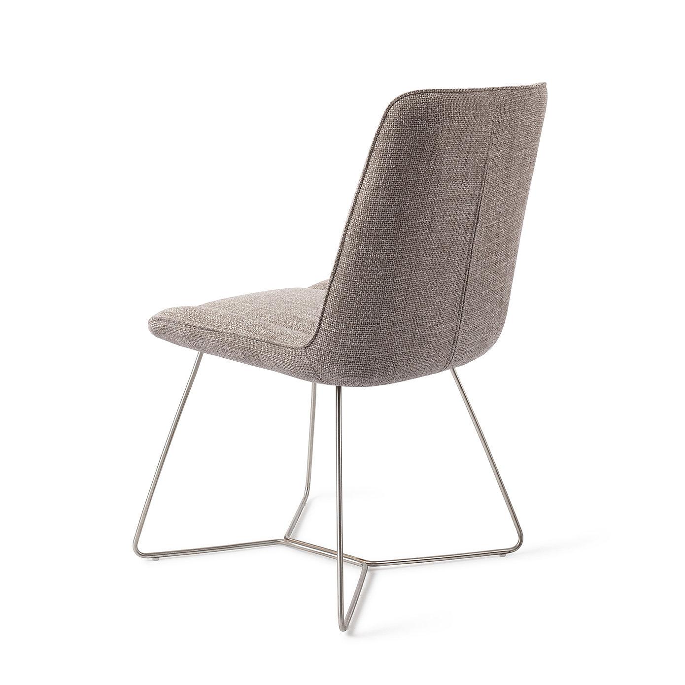 Umedo Dining Chair Beehive Grainy Greige 2