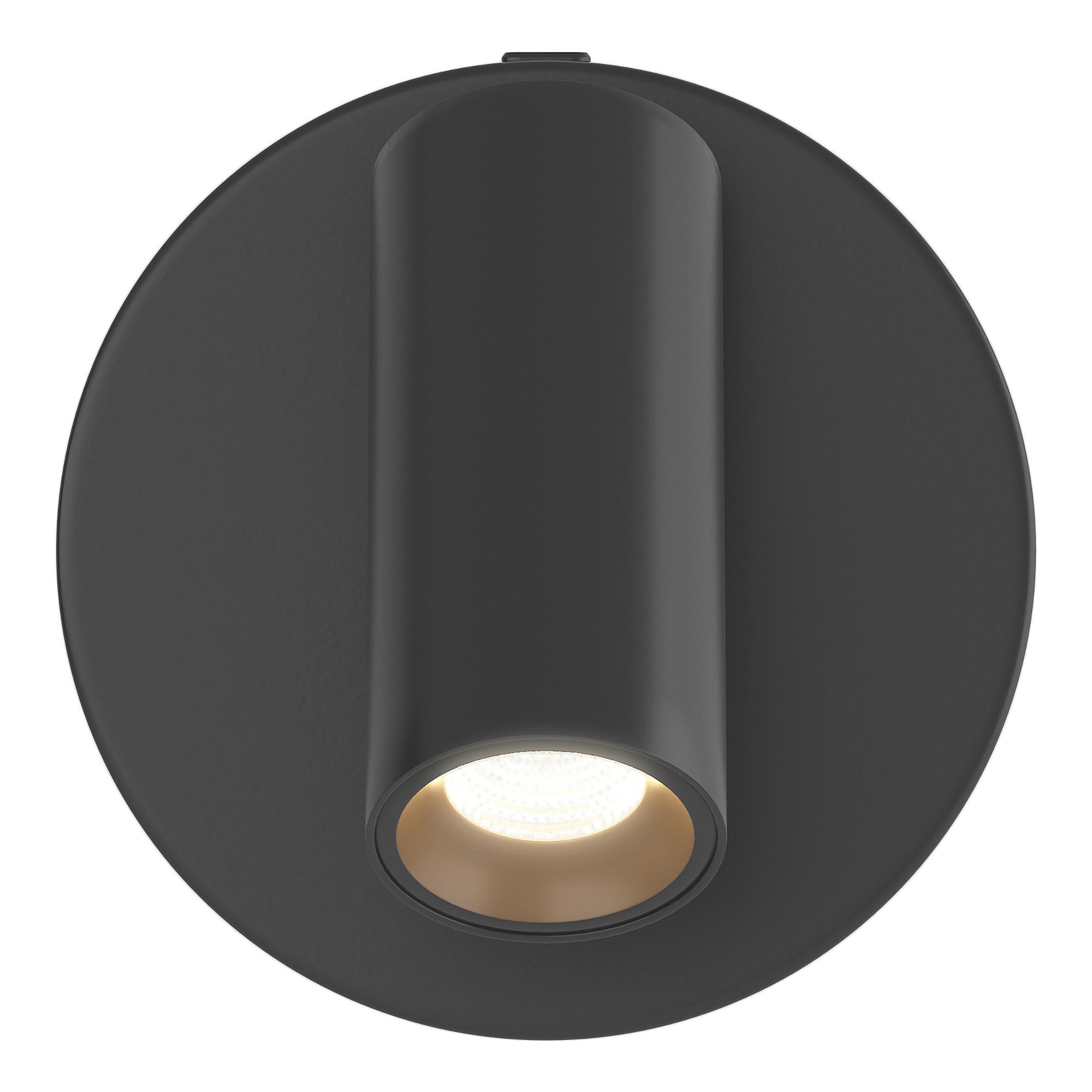 TEPA Akku-Wandleuchte Dimmbar inkl. Fernbedienung Schwarz 1