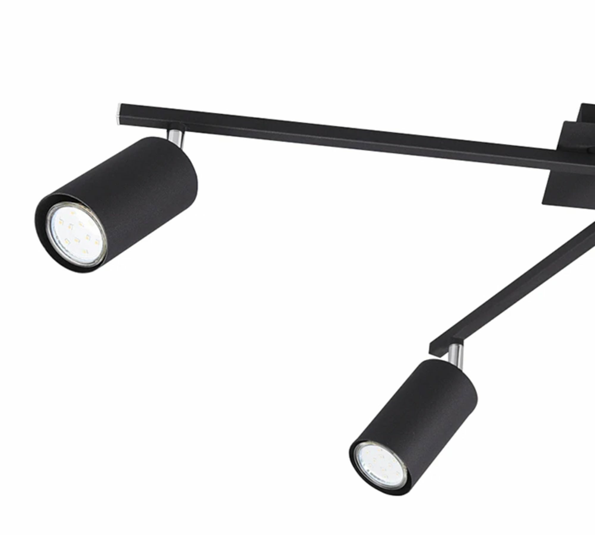 Ceiling light 5-flame Metal Black 2