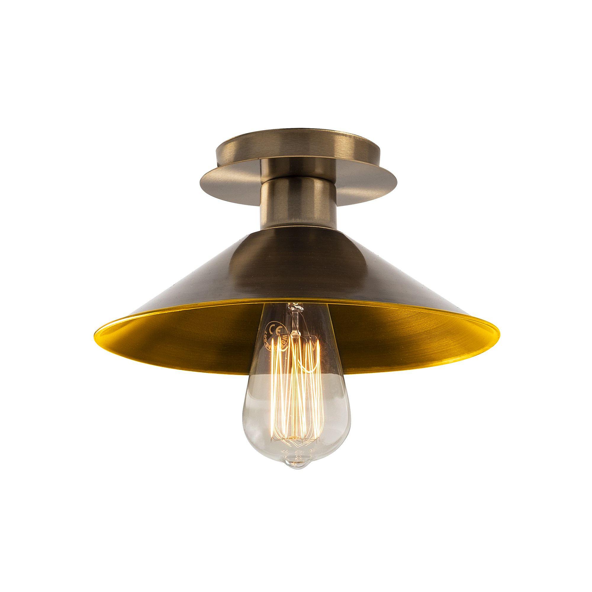 Berceste N-662 Lampada da soffitto Metallo Oro 0