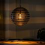 Pendant lamp metal black 1