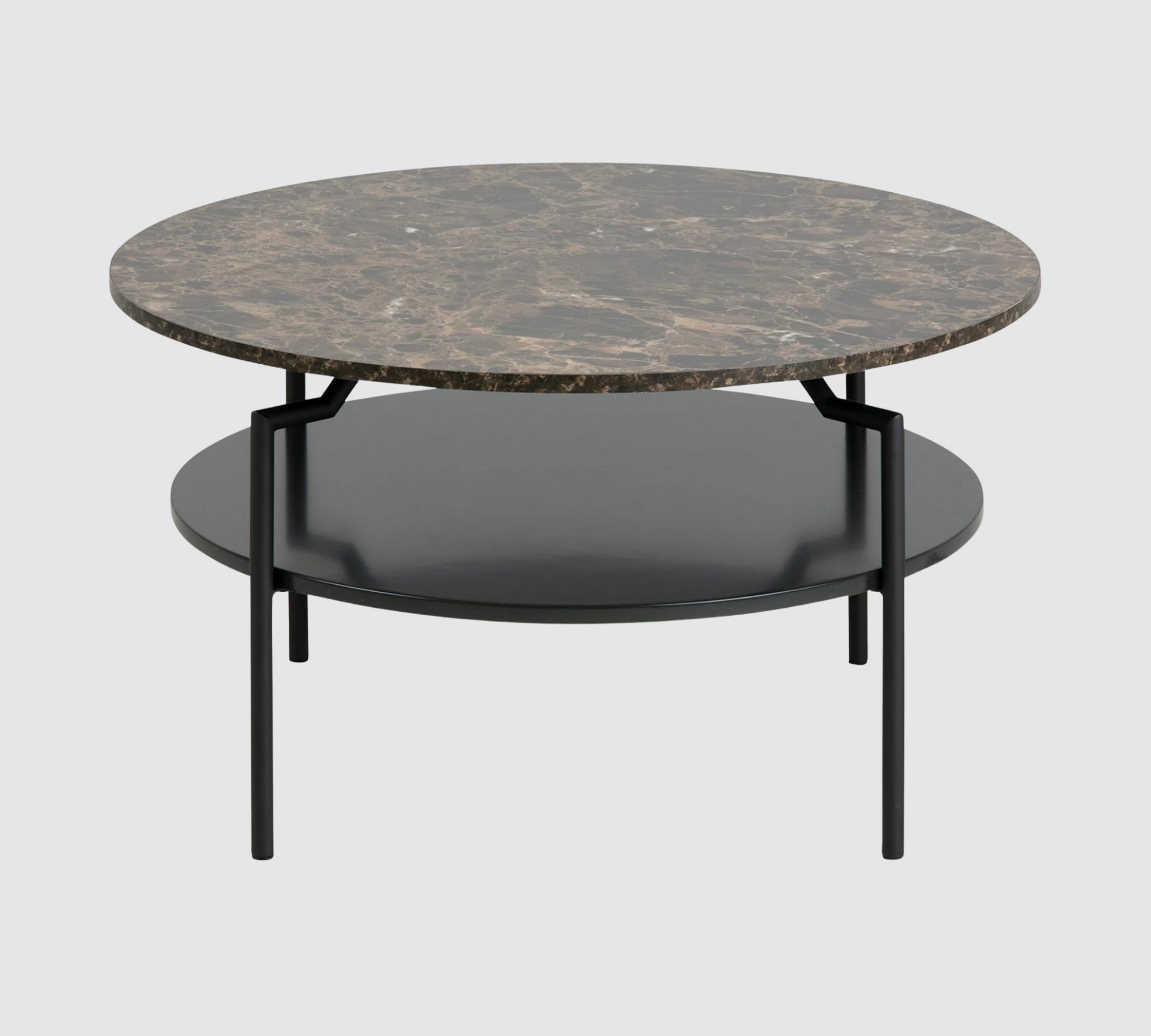 Couchtisch Marmor Dekor Braun 2