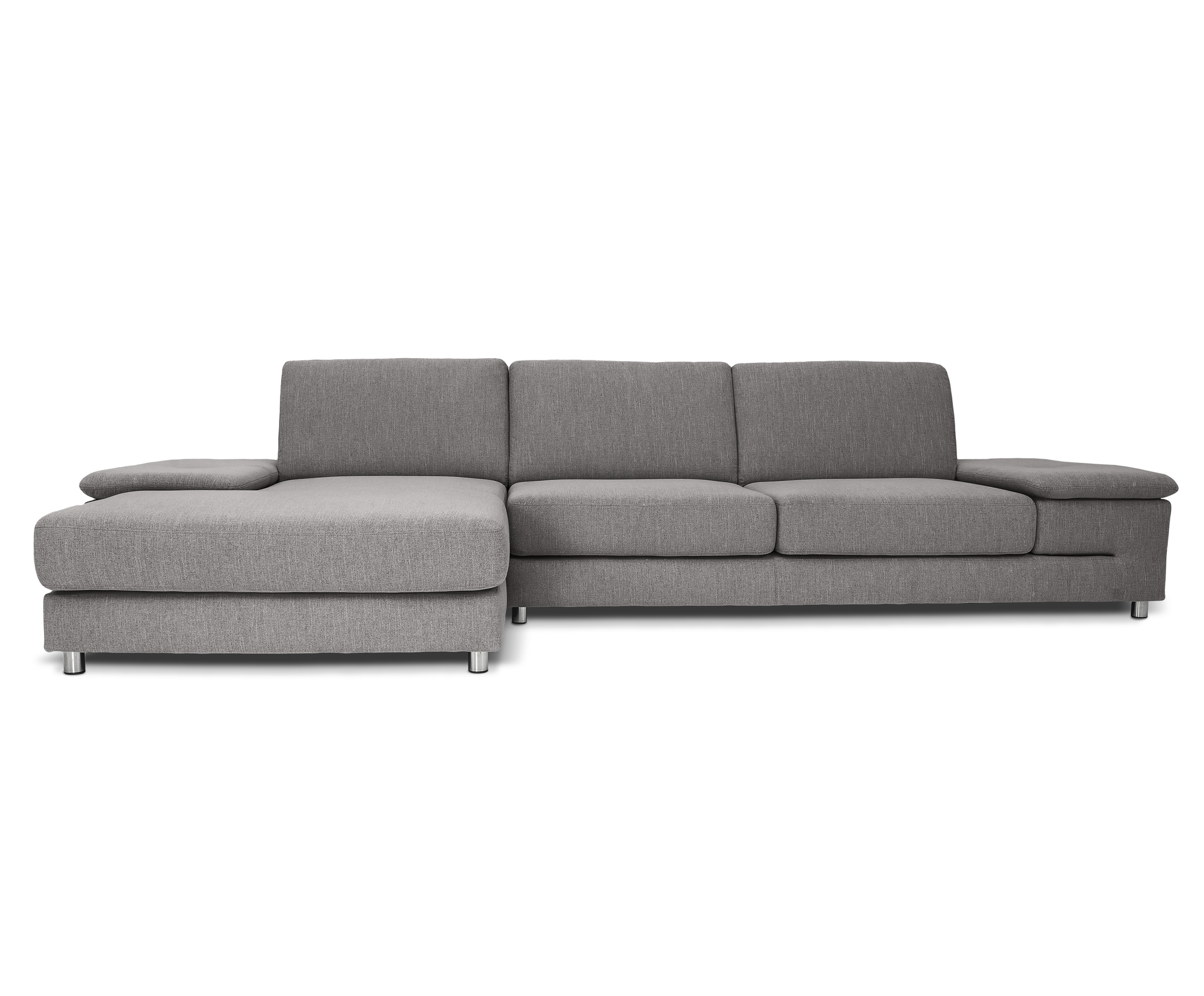 Filippo Ecksofa Textil Ronda88 Grau 2