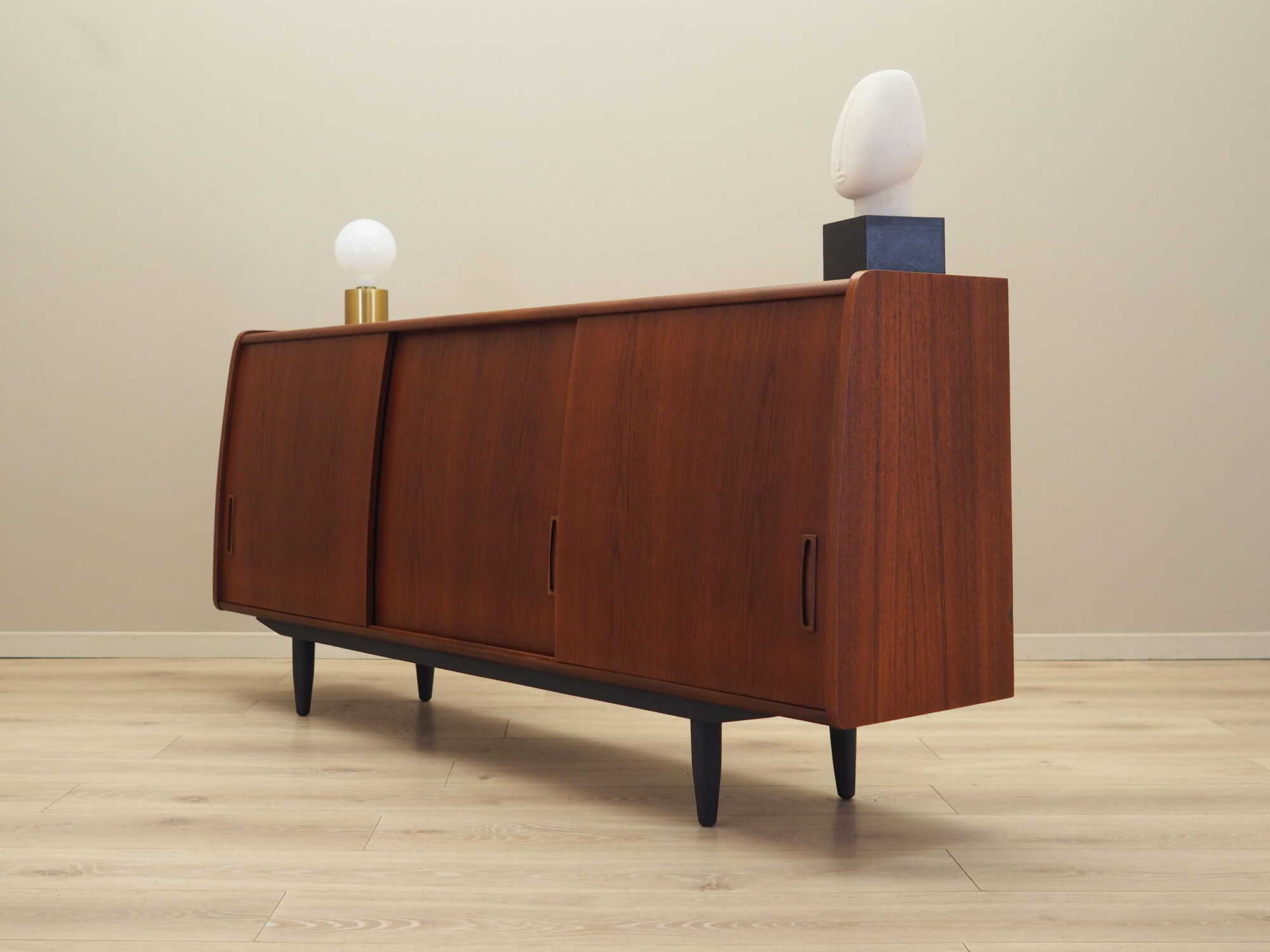 Sideboard Teakholz Braun 1970er Jahre 3