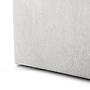 Sofa 3-Sitzer Chaiselongue Rechts Links Stoff Beige 7
