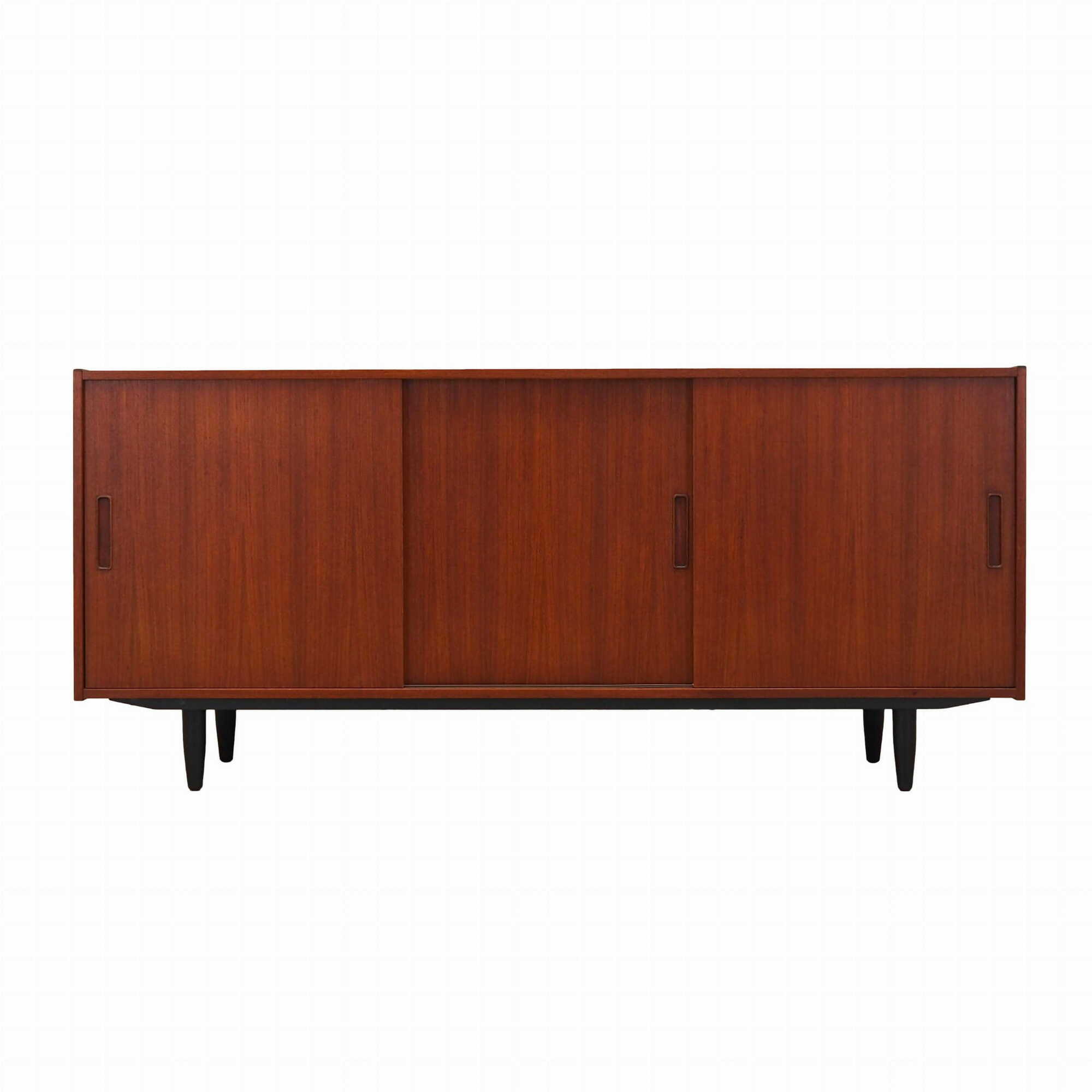 Vintage Sideboard Teakholz Braun 1970er Jahre 0