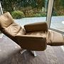 Ecksofa Leder Beige 5