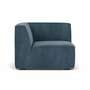 Dane 1-Sitzer Eckmodul Links Sorrento Steel Blue 0