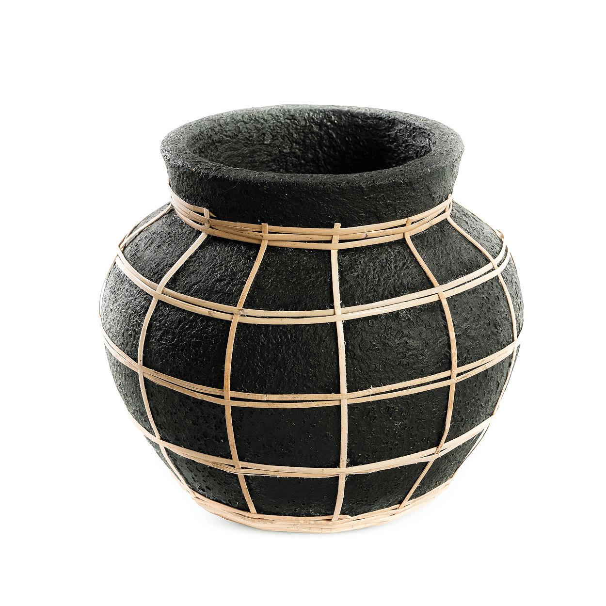 Belly Vase Schwarz 0