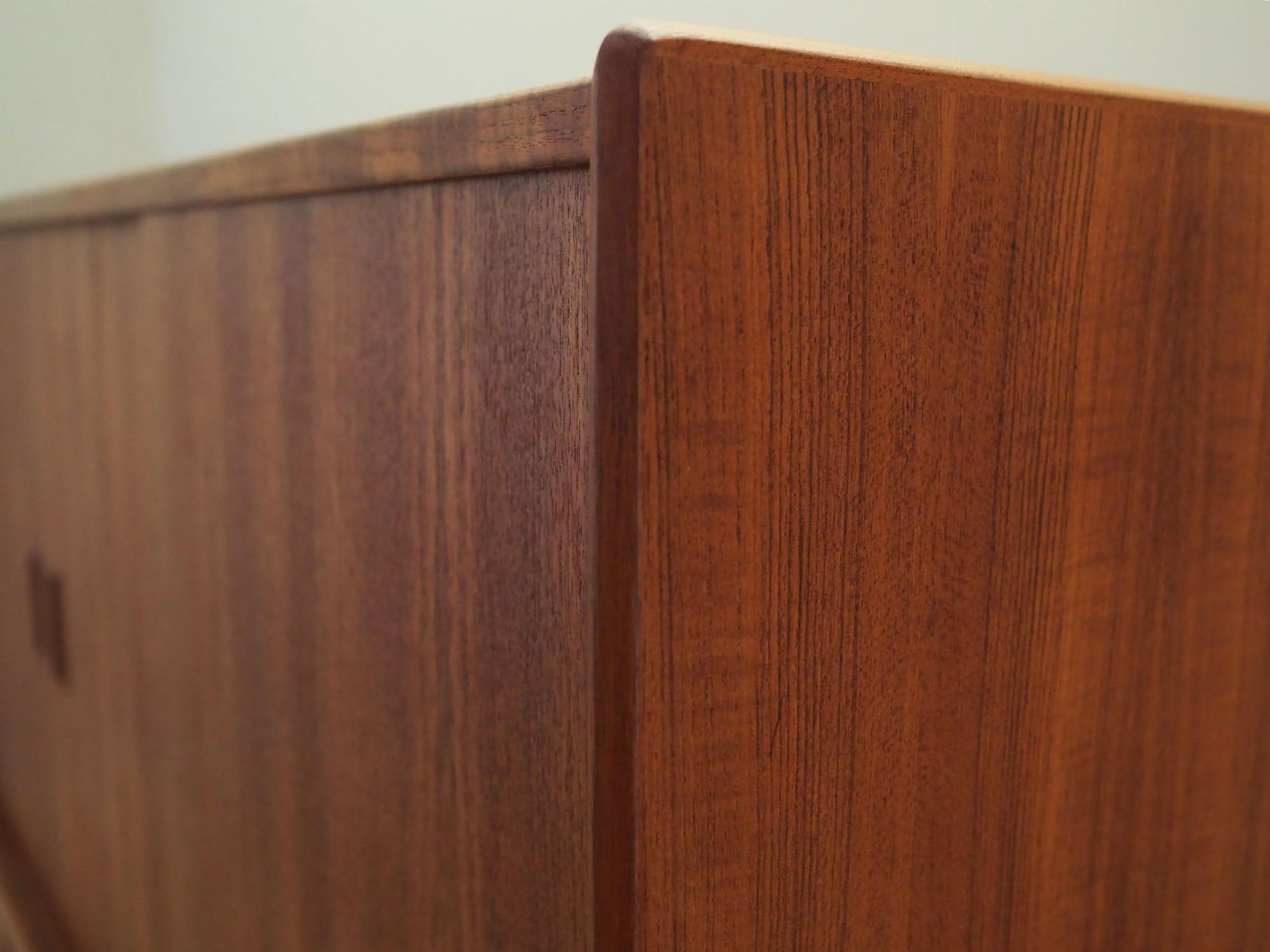 Highboard vintage in teak marrone anni '70 14