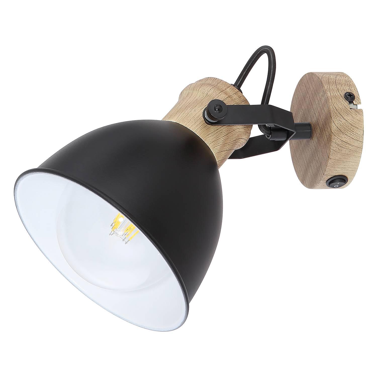 Wandleuchte Wiho Schwarz 3