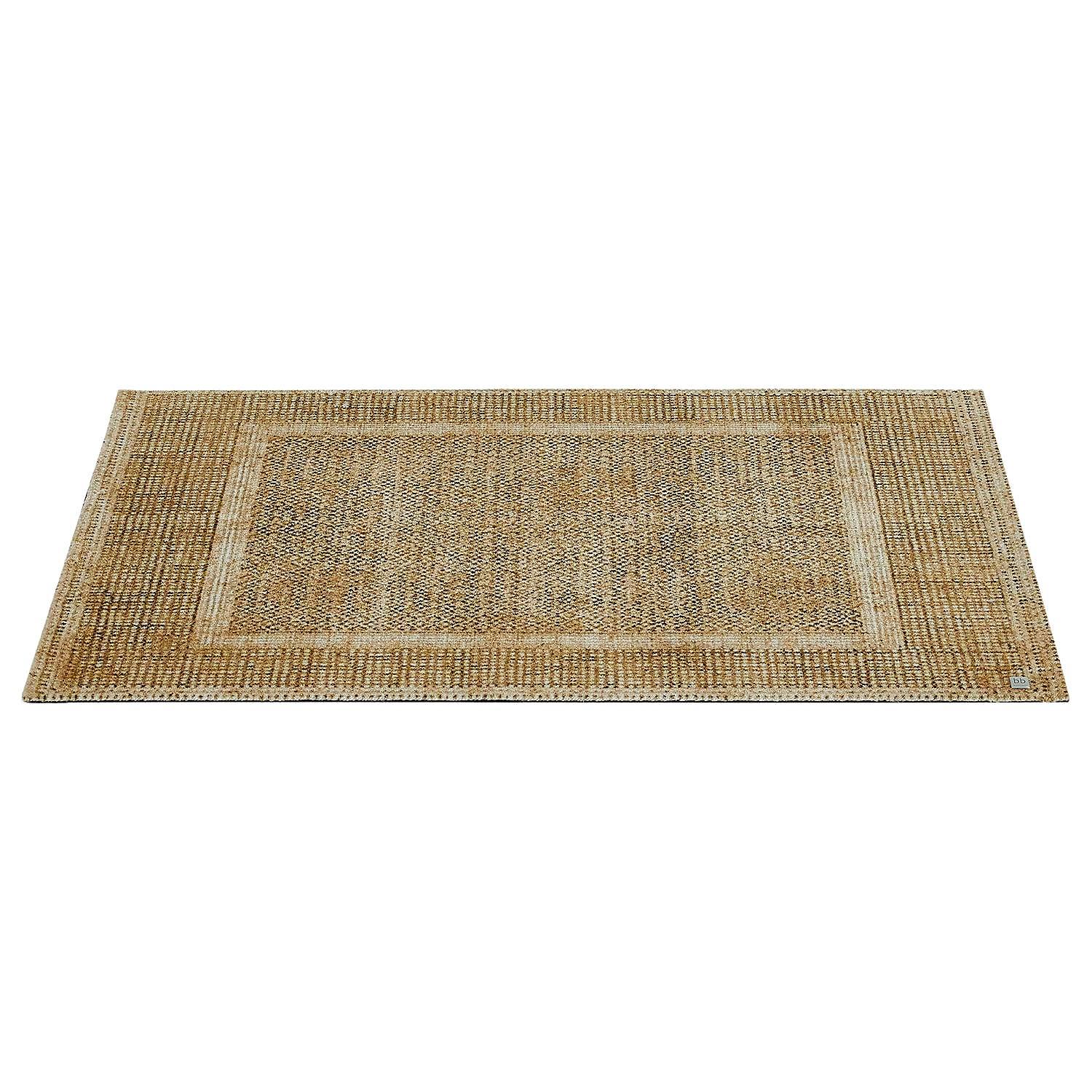 Doormat Square Honey Brown 3