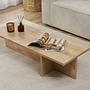 Harbor Coffee Table Sapphire Oak 3