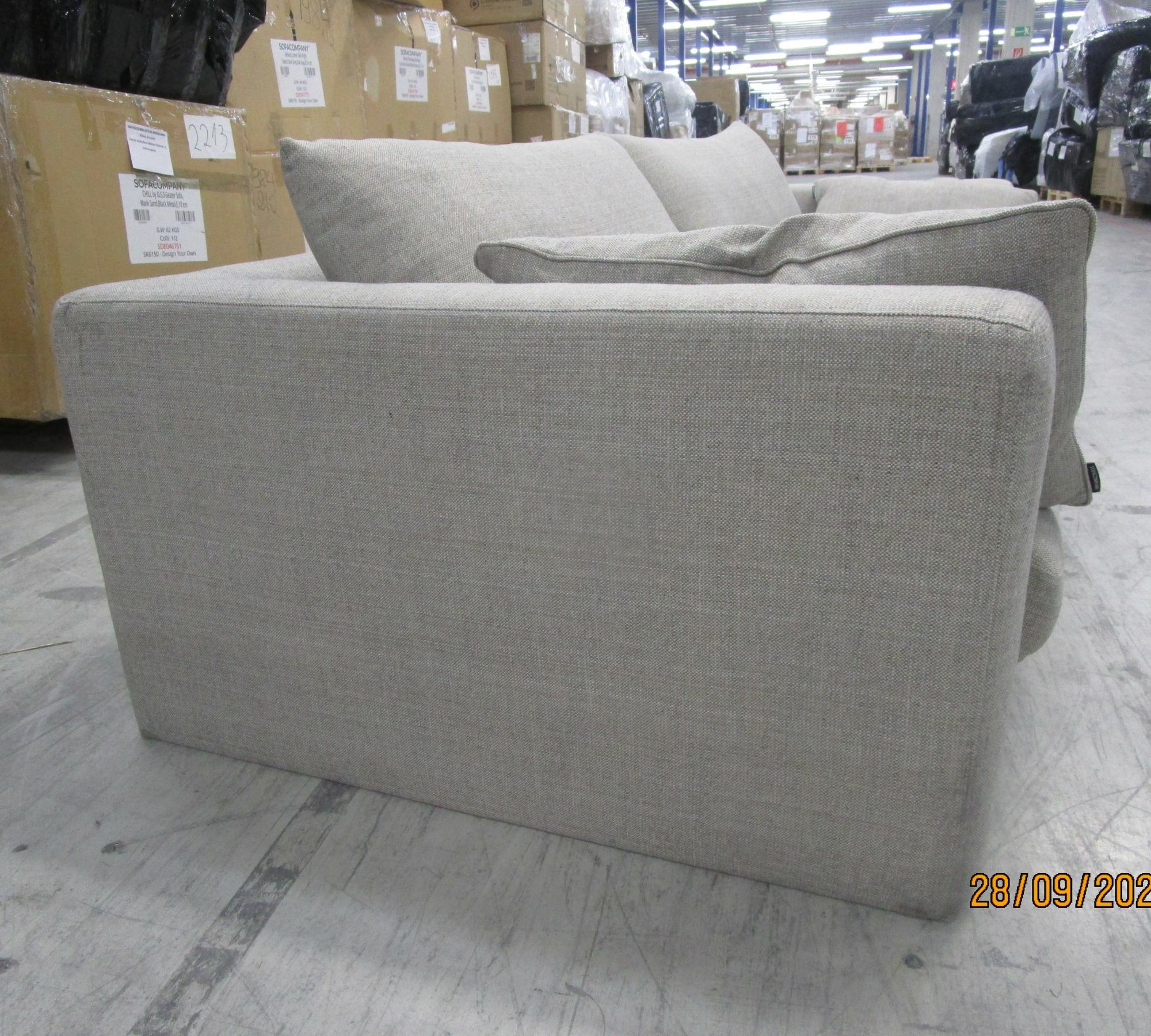 Noa Sofa 3-Sitzer Vega Sand Dune 9
