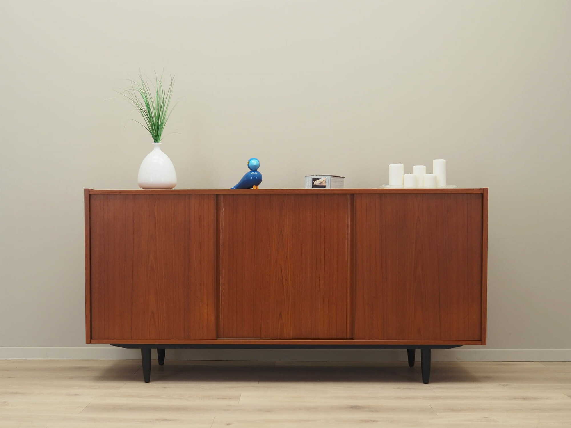 Vintage Sideboard Teak wood Brown 1970s 1