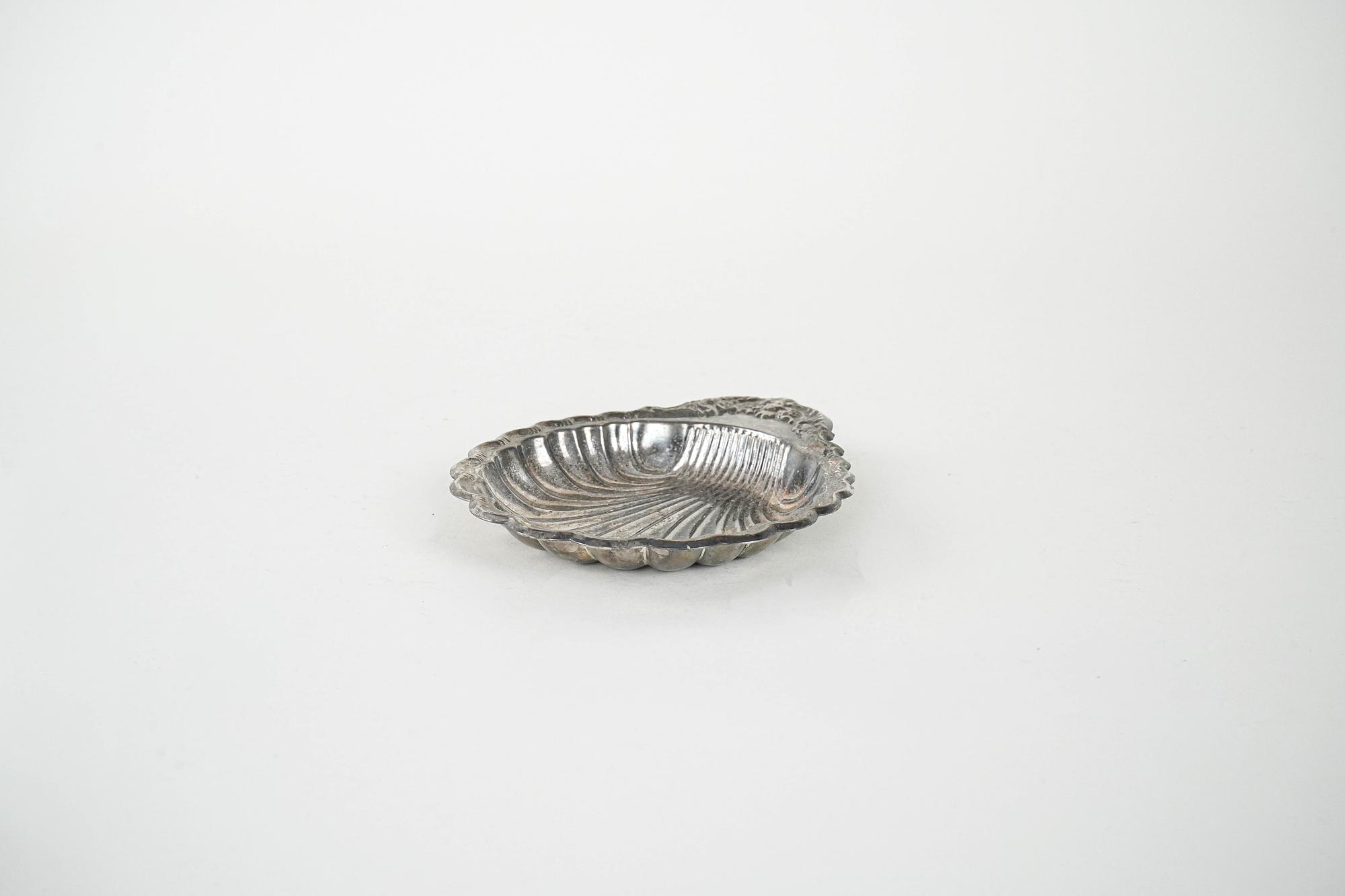 Metallplatte Silber 1