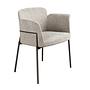 Dining chair Textile Grey 0