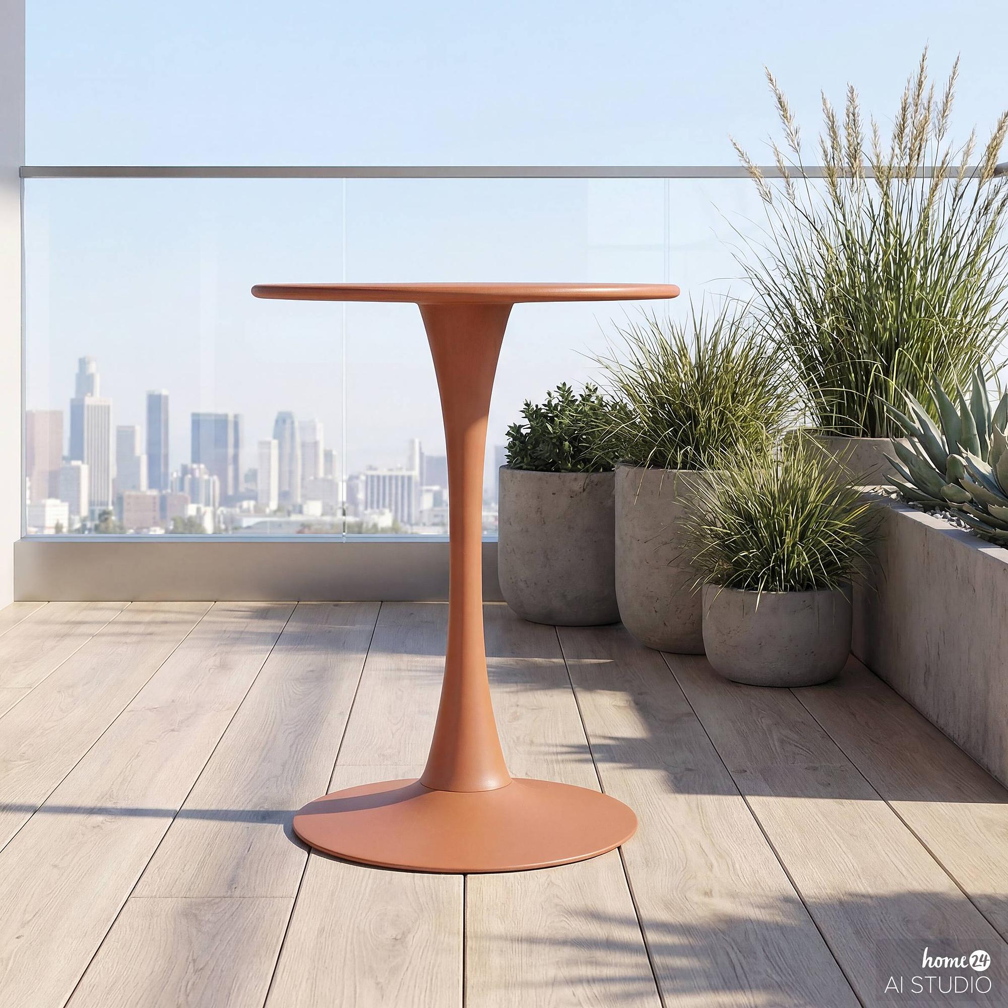 Gartentisch Vireo Stahl Terracotta 2