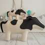 Cow Maxi plush toy Cotton Wood White Spotted 6