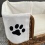 Dog bed Small Rattan Brown 4