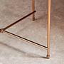 Allure Silberner Spiegelglas Runder Beistelltisch
 0