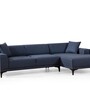 Modernes Sofa Récamiere Rechts Blau 5