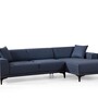 Modern Sofa Chaise Lounge Right Blue 5