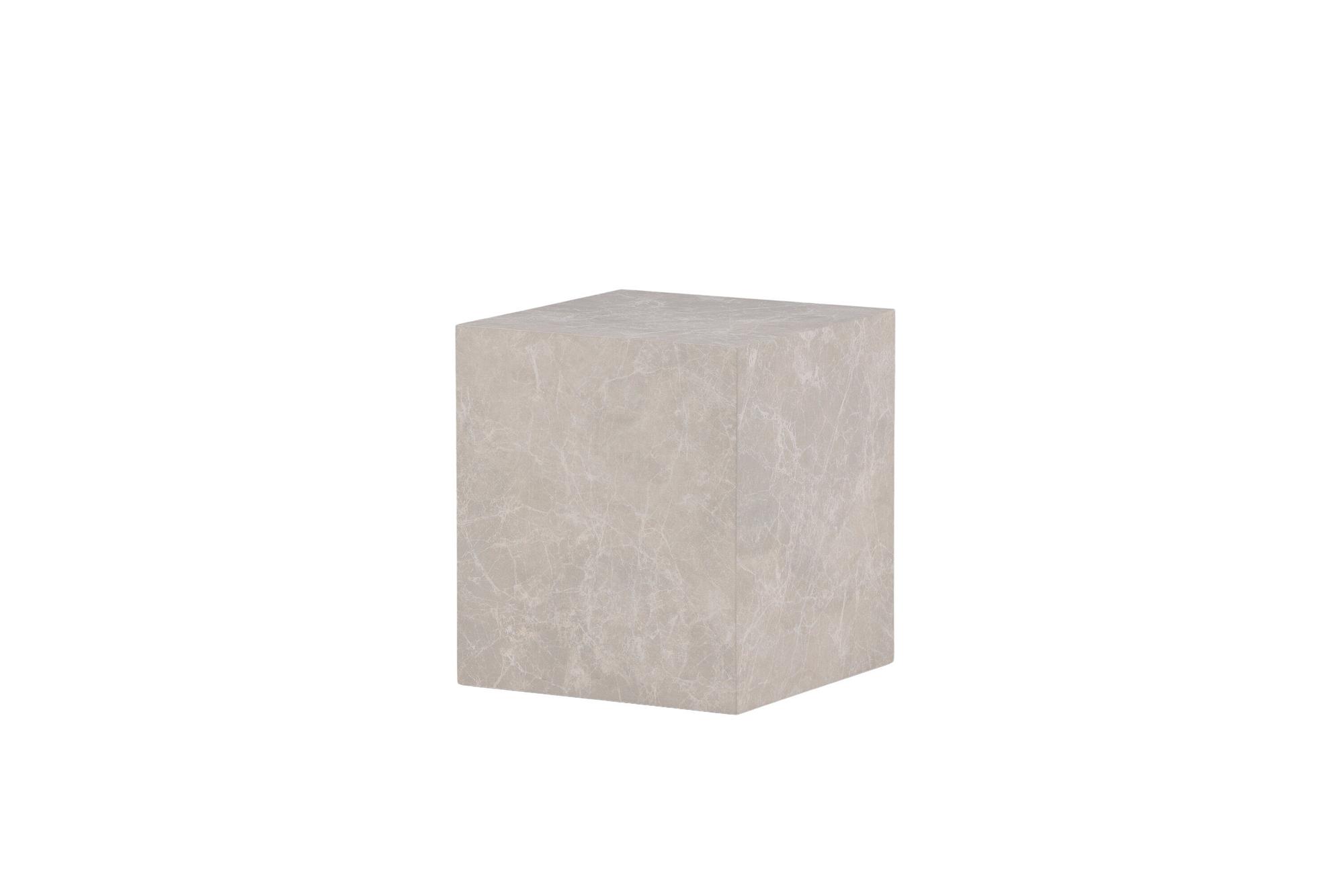 York High Coffee table Marble look MDF Beige 7