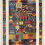 Tappeto Gabbeh Rizbaf Lana Multicolore 0