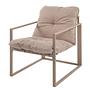 Garten Lounge Set Savva 4er Set Webstoff Beige 4