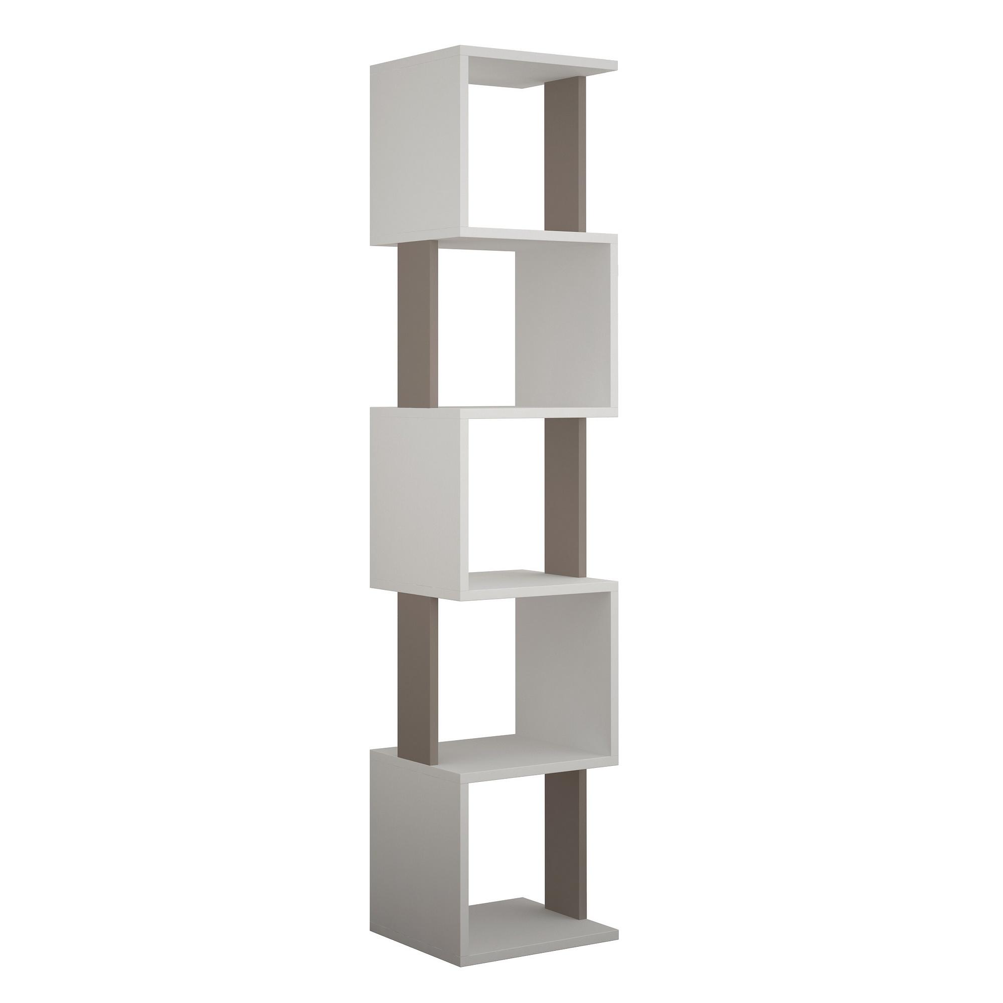 Piri Bookshelf White Light Mocha 1