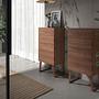 7024 Chiffonier Walnussholzfurnier Braun 6