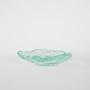 Glass bowl Green Transparent 1970s 3