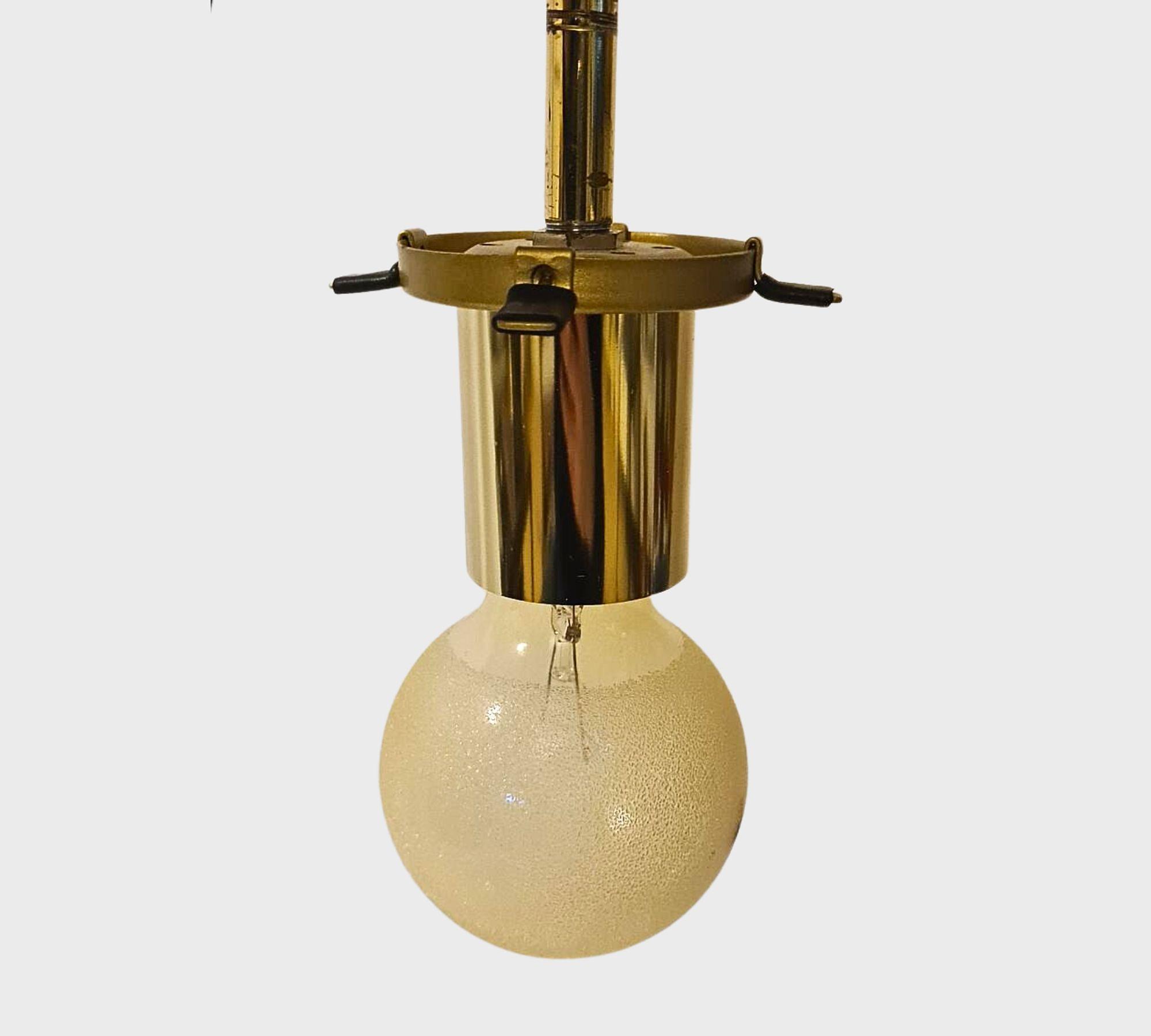 4106 Pendant lamp smoked glass gold 3