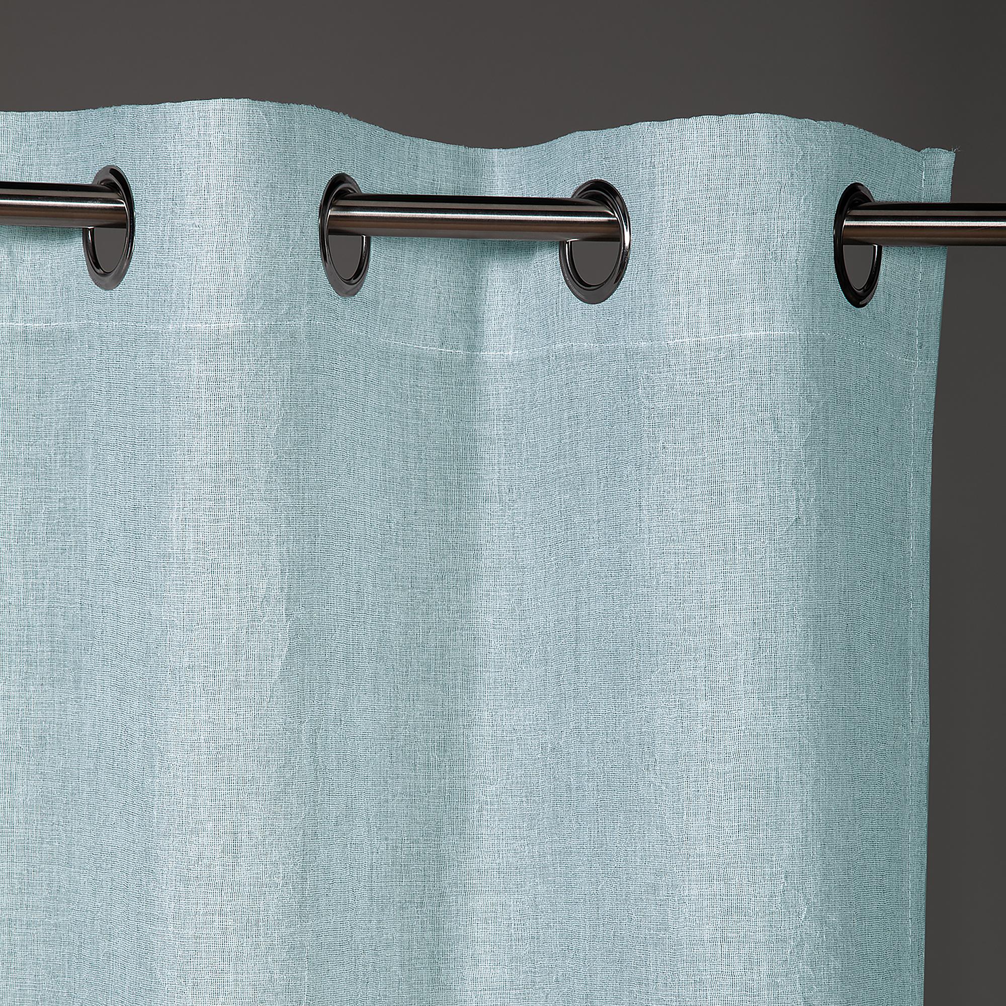 Ösenschal Uni Crash Grün 2