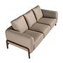 Sofa 6257 2-Sitzer Leder Braun 5
