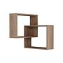 Ring wall shelf wood veneer 2