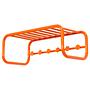 Wandgarderobe Coppin Metall Orange 0