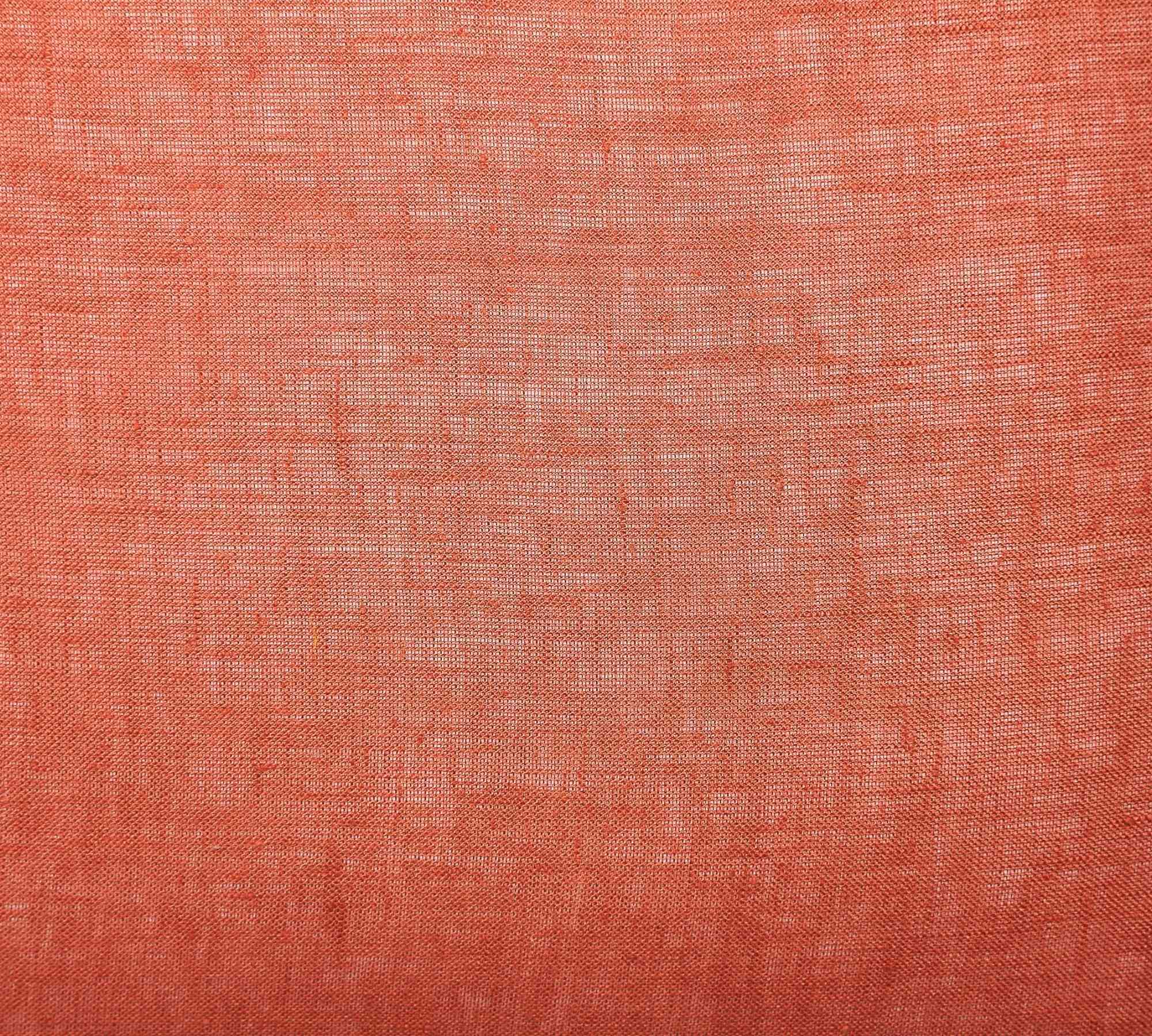 Kissenhülle Naturleinen Rot 65 x 65cm 1