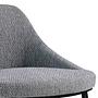 Bar stool Textile Grey 4